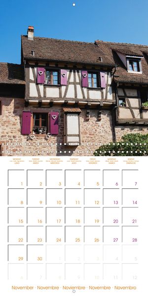 Produktbild: Wojciech, G: France Alsace - Charming Wine Region (Wall Cale