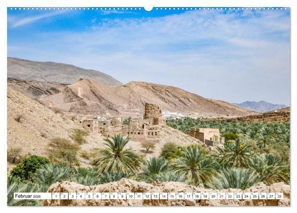 Produktbild: Oman - Perle des Orients (hochwertiger Premium Wandkalender 2026 DIN A2 quer), Kunstdruck in Hochglanz