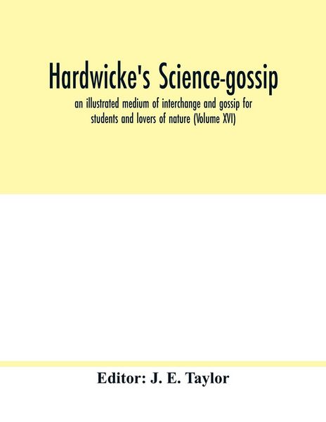 Produktbild: Hardwicke's science-gossip