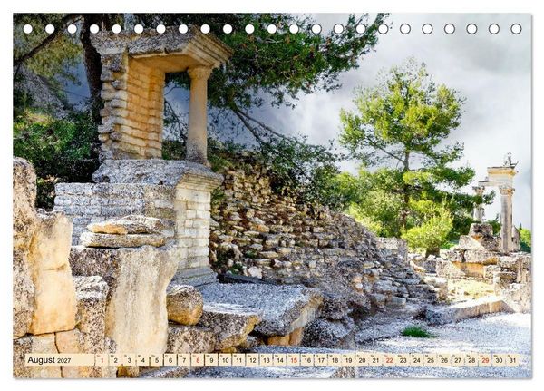 Produktbild: Provence. Licht und Lebensfreude (Tischkalender 2027 DIN A5 quer), CALVENDO Monatskalender