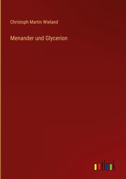 Produktbild: Menander und Glycerion