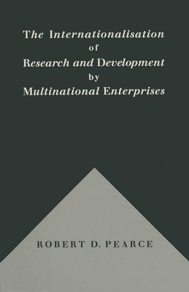 Produktbild: Internationalization of Research and Development by Multinational Enterprises