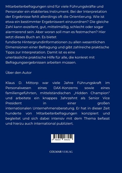 Produktbild: Ergebnisse von Mitarbeiterbefragungen richtig deuten