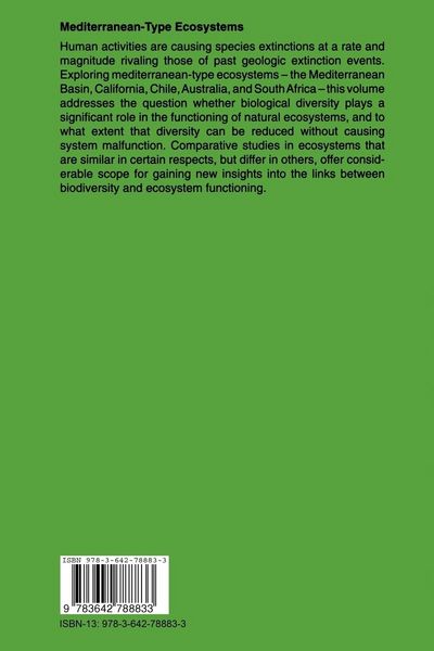 Produktbild: Mediterranean-Type Ecosystems