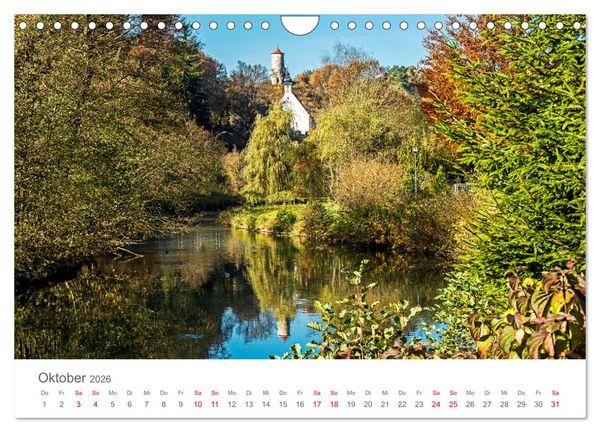 Produktbild: Wunderbare Fr&auml;nkische Schweiz (Wandkalender 2026 DIN A4 quer), CALVENDO Monatskalender