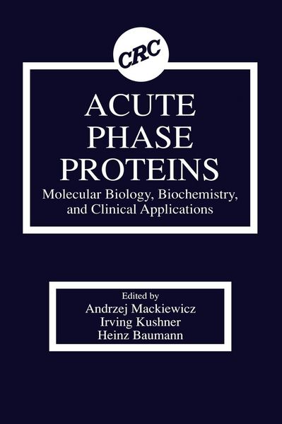 Produktbild: Acute Phase Proteins Molecular Biology, Biochemistry, and Clinical Applications