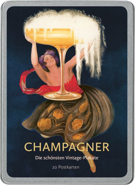 Produktbild: Champagner Postkarten VE 20