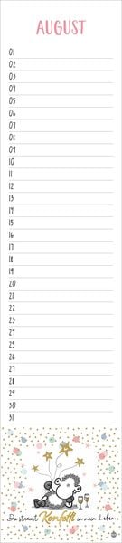 Produktbild: sheepworld Geburtstagskalender Langplaner