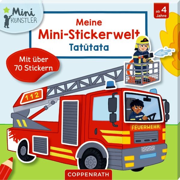 Produktbild: Meine Mini-Stickerwelt: Tatütata (Mini-Künstler)
