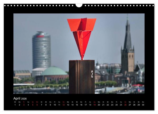 Produktbild: Rot (Wandkalender 2026 DIN A3 quer), CALVENDO Monatskalender