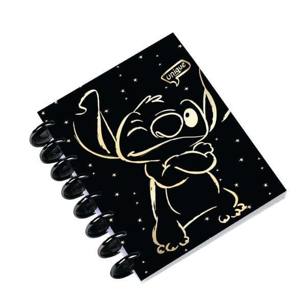 Produktbild: CoolPack Notizbuch Disney Stitch gold Design 2 DIN A5 Plastikringbindung
