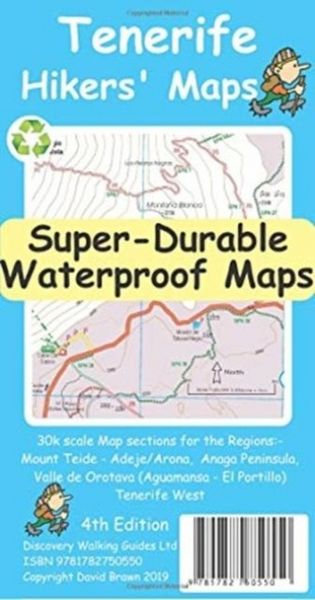 Produktbild: Tenerife Hikers Maps
