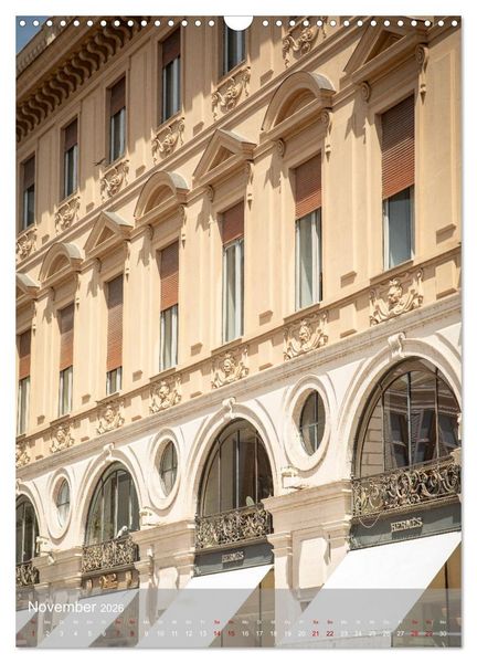Produktbild: Turin. Geschichte und Architektur. (Wandkalender 2026 DIN A3 hoch), CALVENDO Monatskalender