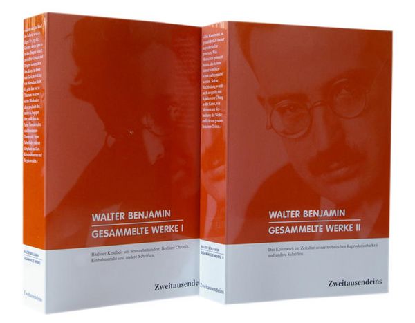 Produktbild: Walter Benjamin. Gesammelte Werke. 2 B&auml;nde