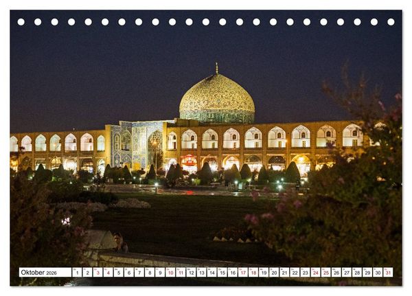 Produktbild: St&auml;dte des Irans - Isfahan (Tischkalender 2026 DIN A5 quer), CALVENDO Monatskalender
