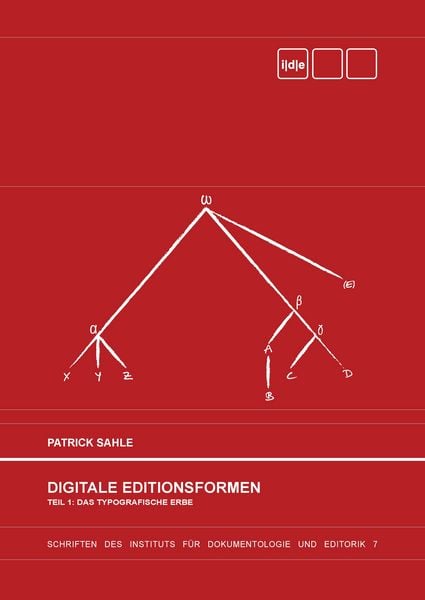 Produktbild: Digitale Editionsformen - Teil 1: Das typografische Erbe