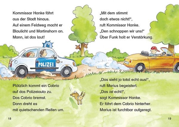 Produktbild: Lesel&ouml;wen - Die besten Polizeigeschichten f&uuml;r Erstleser