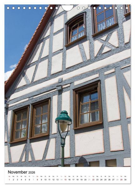 Produktbild: Blaubeuren I Das Kloster - Der Blautopf - Der Ort (Wandkalender 2026 DIN A4 hoch), CALVENDO Monatskalender