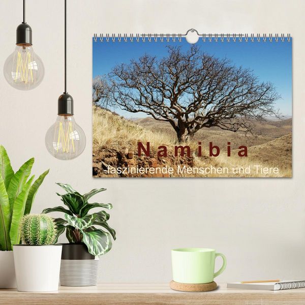 Produktbild: Namibia - faszinierende Menschen und Tiere (Wandkalender 2026 DIN A4 quer), CALVENDO Monatskalender