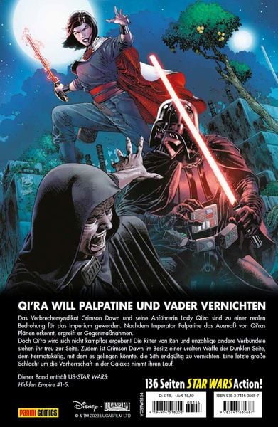 Produktbild: Star Wars Comics: Hidden Empire - Krieg gegen das Imperium