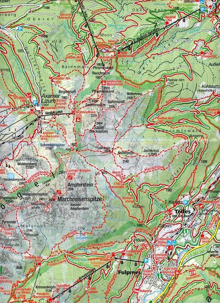 Produktbild: Mayr Wanderkarte Stubaital XL 1:30.000