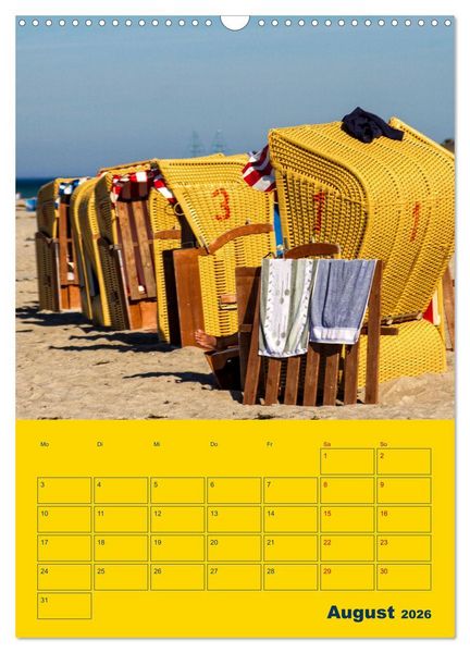 Produktbild: Sehnsuchtsort Ostseeinsel Poel (Wandkalender 2026 DIN A3 hoch), CALVENDO Monatskalender