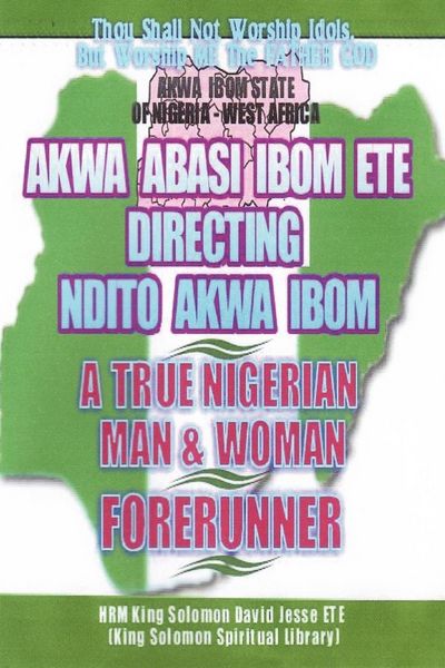 Produktbild: Ndito Akwa Ibom State - a True Nigerian Man and Woman