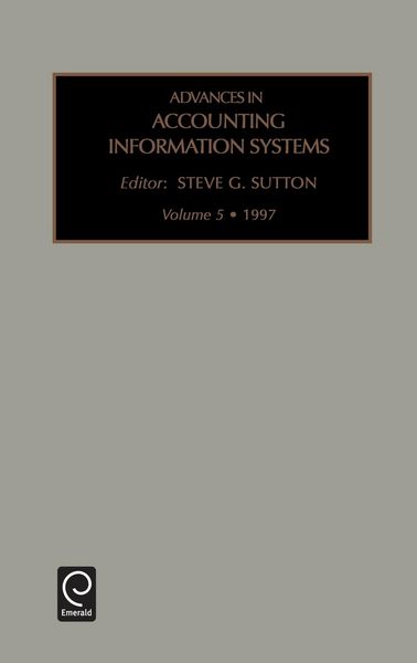 Produktbild: Advances in Accounting Information Systems