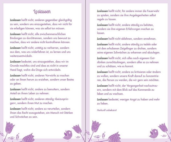 Produktbild: Loslassen