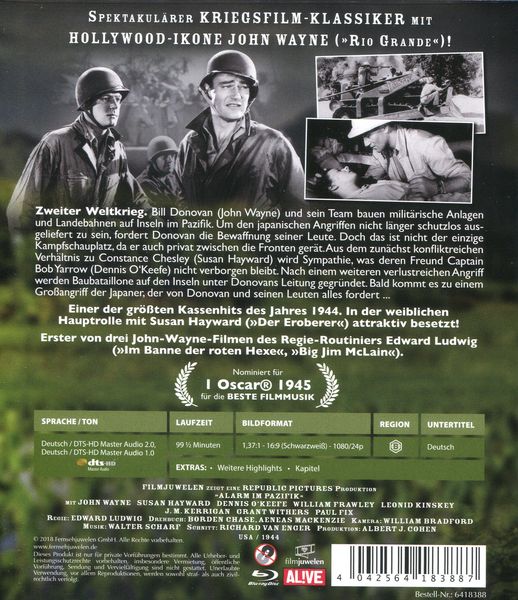Produktbild: Alarm im Pazifik (John Wayne)