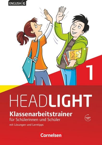 Produktbild: English G Headlight 1: 5. Schuljahr. Klassenarbeitstrainer mit L&ouml;sungen und Audios online