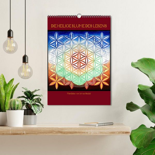 Produktbild: Die heilige Blume des Lebens - Mandalas von Istvan Seidel (Wandkalender 2026 DIN A3 hoch), CALVENDO Monatskalender