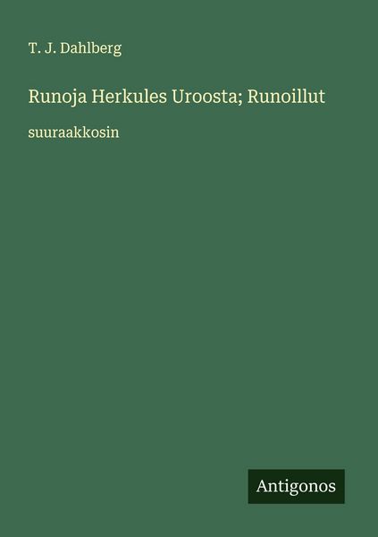 Produktbild: Runoja Herkules Uroosta; Runoillut