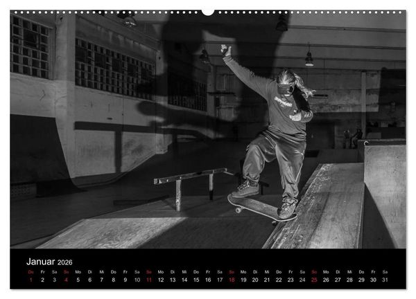 Produktbild: it's SKATEBOARDING (hochwertiger Premium Wandkalender 2026 DIN A2 quer), Kunstdruck in Hochglanz