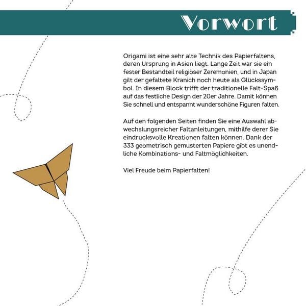 Produktbild: 333 Origami &ndash; Art D&eacute;co