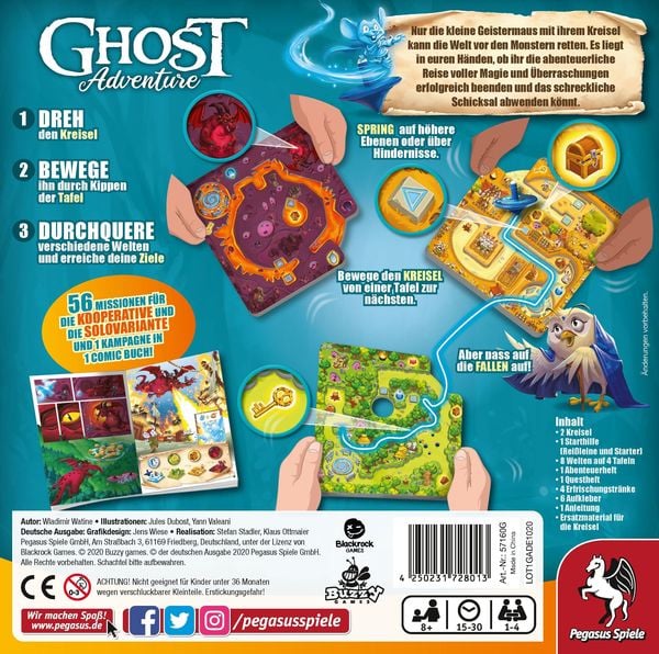 Produktbild: Pegasus - Ghost AdventurePegasus Spiele