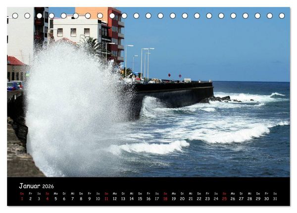 Produktbild: La Palma, Isla bonita (Tischkalender 2026 DIN A5 quer), CALVENDO Monatskalender