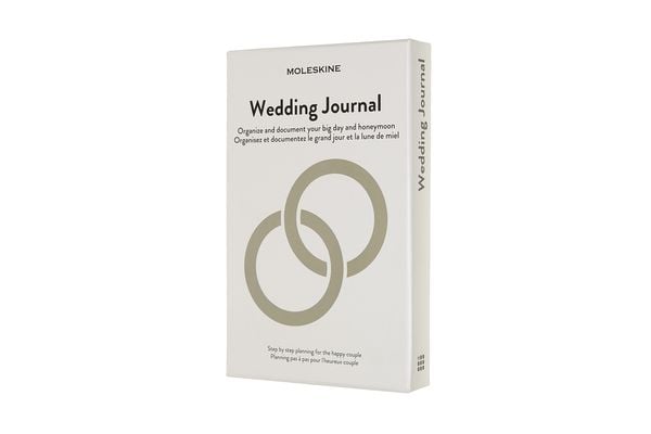 Produktbild: Moleskine Passion Journal Large/A5, Hochzeit, Hard Cover, Wei&szlig;