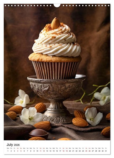 Produktbild: Yummy Cupcakes (Wall Calendar 2026 DIN A3 portrait), CALVENDO 12 Month Wall Calendar