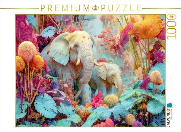 Produktbild: CALVENDO Puzzle Tierische Kreaturen des Dschungels | 1000 Teile Lege-Gr&ouml;&szlig;e 64x48cm Foto-Puzzle f&uuml;r gl&uuml;ckliche Stunden