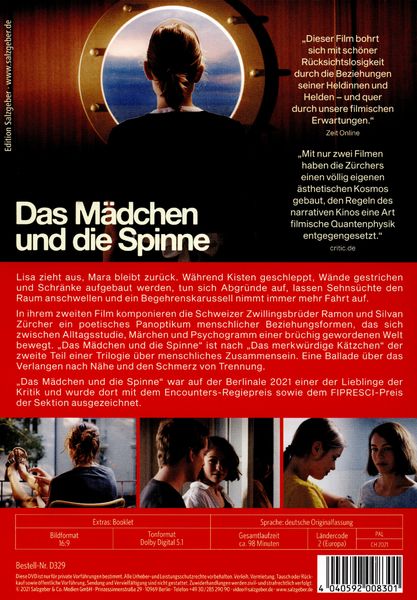 Produktbild: DAS M&Auml;DCHEN UND DIE SPINNE