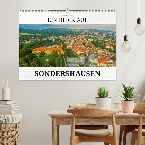 Produktbild: Ein Blick auf Sondershausen (Wandkalender 2026 DIN A2 quer), CALVENDO Monatskalender