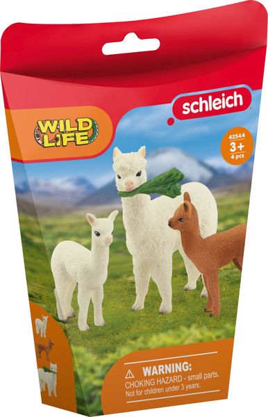 Schleich Wild Life 42544 - Alpakafamilie