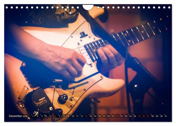 Produktbild: Gitarren - Live (Wandkalender 2026 DIN A4 quer), CALVENDO Monatskalender