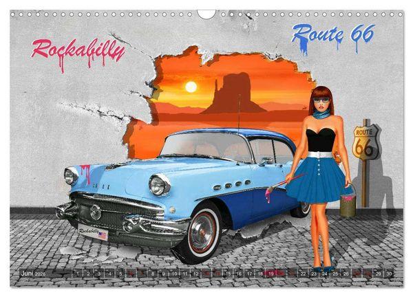 Produktbild: Street-Art in Digital-Art by Mausopardia (Wandkalender 2026 DIN A3 quer), CALVENDO Monatskalender