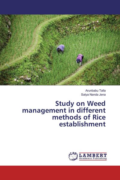 Produktbild: Study on Weed management in different methods of Rice establishment