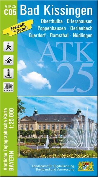 Bad Kissingen 1 : 25 000, Sonstige von , Landesamt für Digitalisierung, Breitband und Vermessung, Bayern, 978-3-89933-865-2