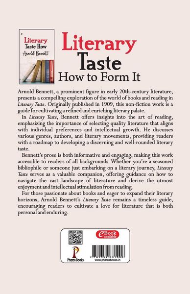 Produktbild: Literary Taste How to Form It