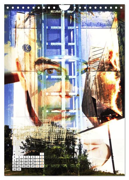 Produktbild: UrbanArt Mensch und Stadt in der Kunst (Wandkalender 2026 DIN A4 hoch), CALVENDO Monatskalender