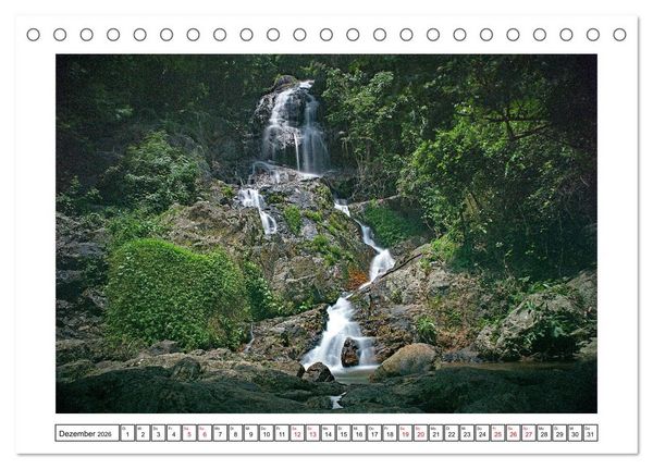 Produktbild: Koh Samui - Faszinierende Kulturlandschaften (Tischkalender 2026 DIN A5 quer), CALVENDO Monatskalender